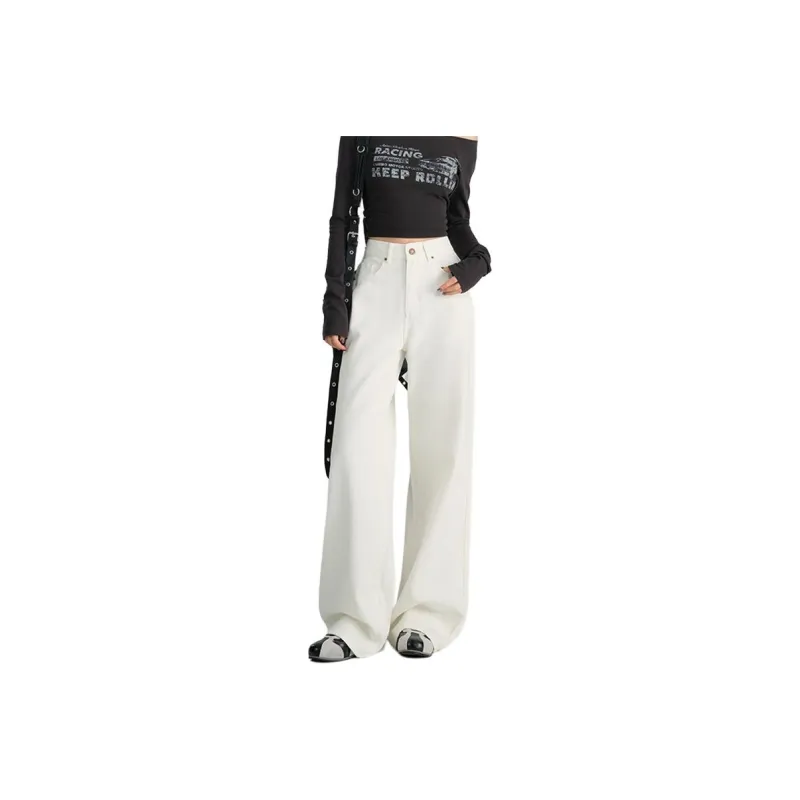 FOREVER 21 Jeans Women's White-0