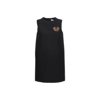 DIOR Sleeveless Dress Women's Black