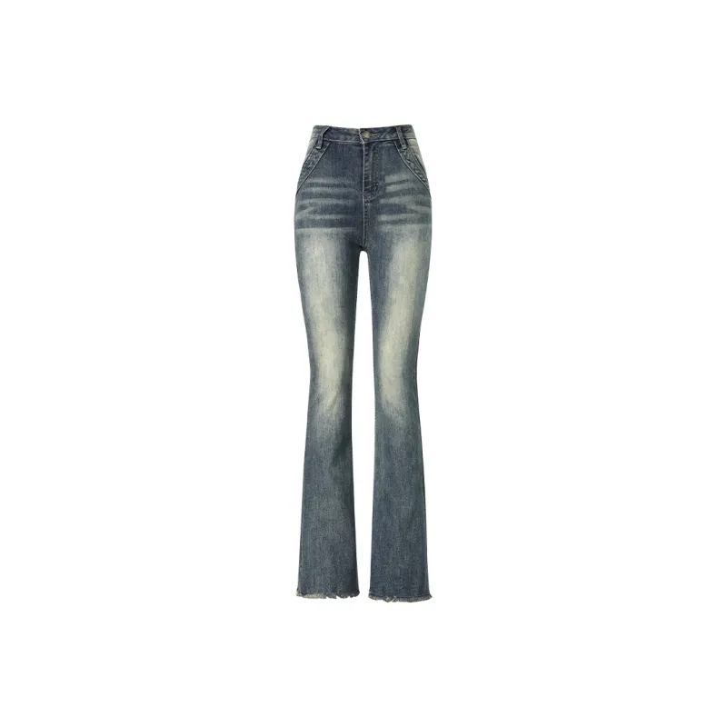 Wen Shan Jeans Women's Vintage Blue-7