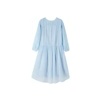 Mt Long Sleeved Dresses Women's Light Blue