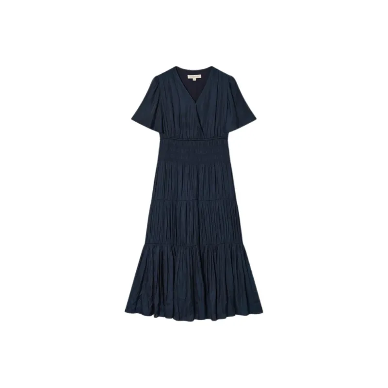 Goodland Short Sleeved Dresses Women's Navy Blue-0