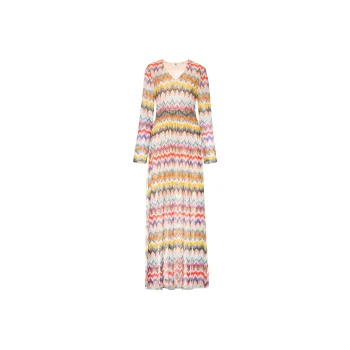 M Missoni Long-Sleeved Dresses Women's Multicolor
