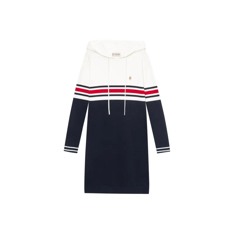 Hush Puppies Long Sleeved Dresses Women's Dark Blue-0