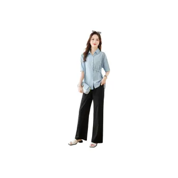 TERRE BLEUE Casual Suit Women's Blue