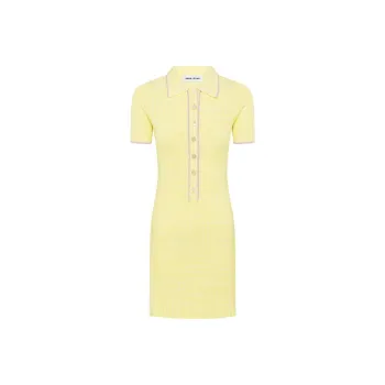 Anna Quan Penny A-line Cotton Polo Dress