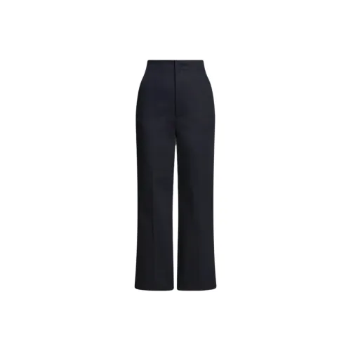 SCANLAN THEODORE Mercerised Cotton Trouser Suit Trouser Women's NAVY/Marine Blue