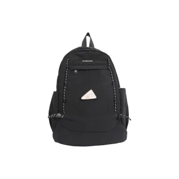 Yalu Nylon Backpack Regular Unisex White Brown/White Green/Gray/Black
