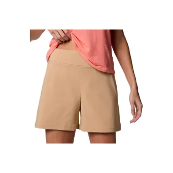 Columbia All Seasons Shorts Casual Shorts Women's Earth Yellow