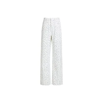 Mu Xiao Xin Jeans Women's White