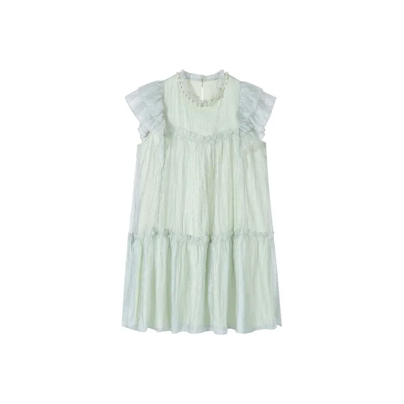 SKYA Sleeveless Dresses Women's Mint Green-0