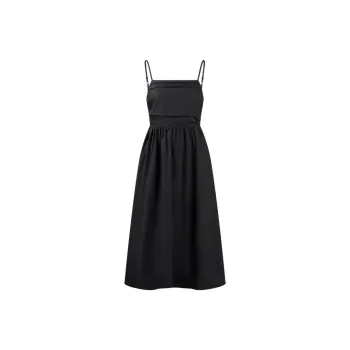 THE SEA LIFE Slip Dress Women's Black Mage
