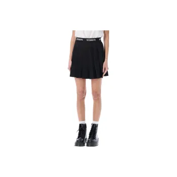 Vetements Casual Short Skirts Women's Black