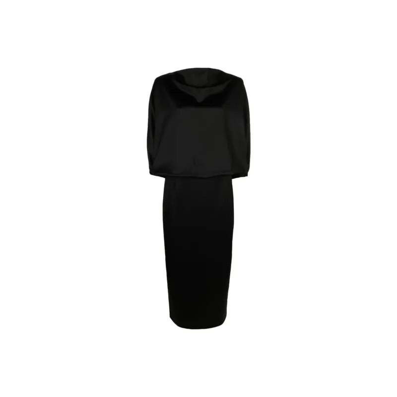 TOTEME Long Sleeved Dresses Women's Black-0