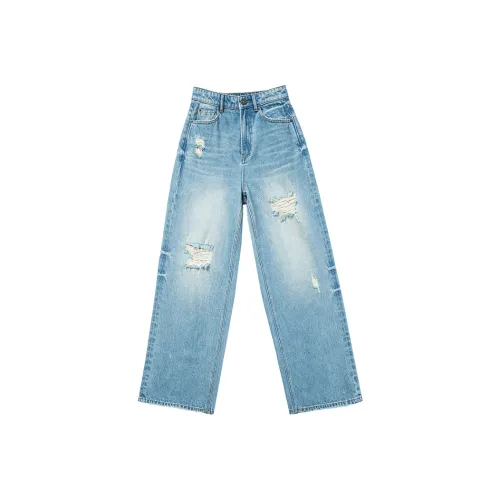 Le Alfashionline Jeans Women's Blue