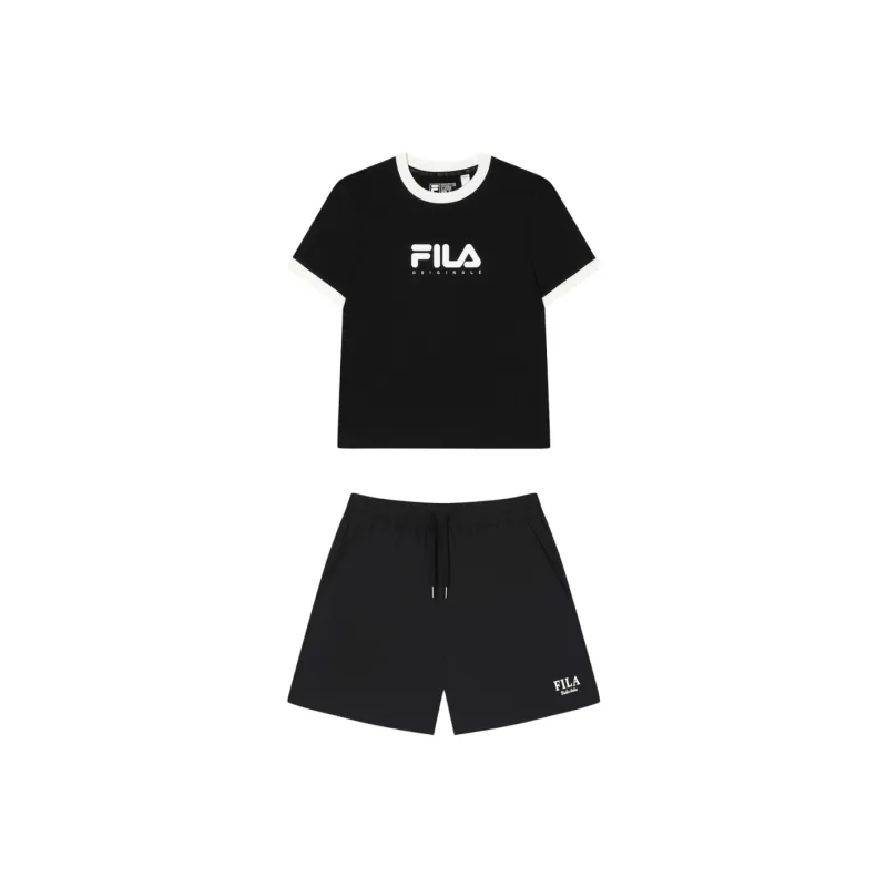FILA Casual Suits Women's Set Black-0
