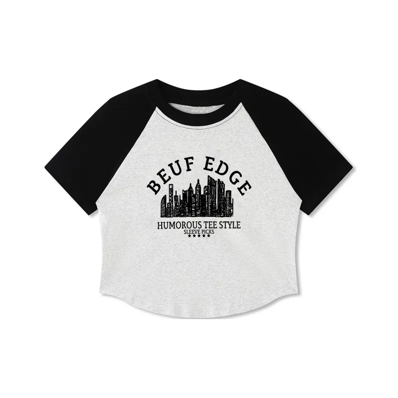 BEUF Raglan Sleeve T Shirt Women's-2