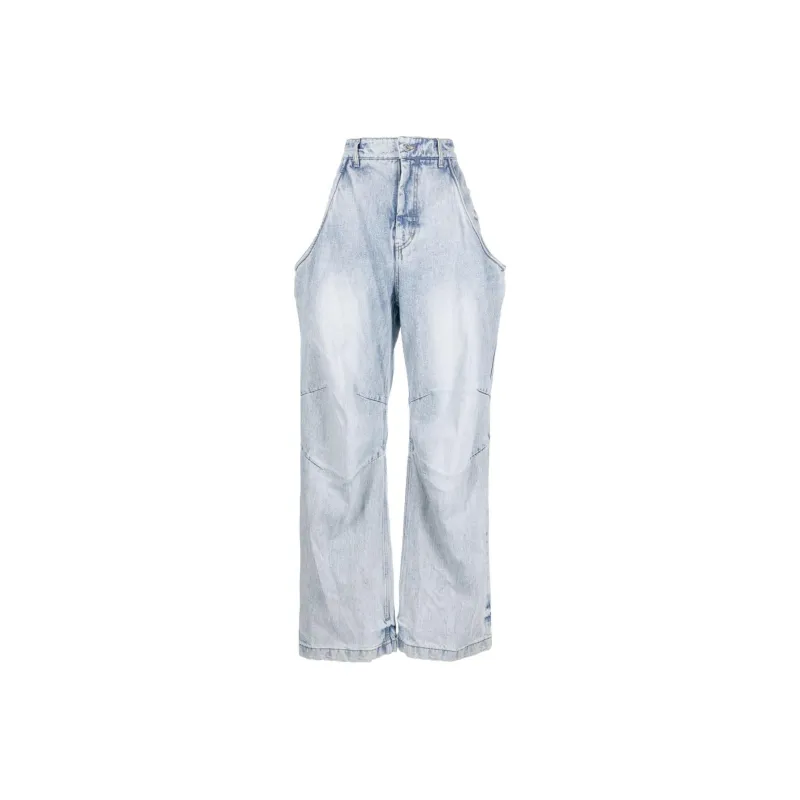 WE11DONE Wide leg Jeans-0