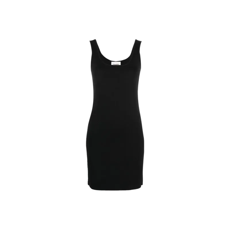 NANUSHKA Heleen Crochet trim Minidress-0