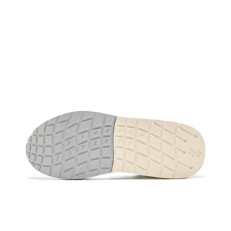 QIAODAN Abrasion Resistant Lightweight Height Increasing Low Top Casual Shoes Women's Jordan White Pumice-4