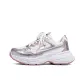 Silver White Pink