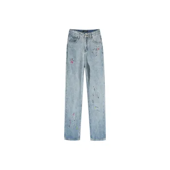 CPAURA Jeans Women's Vintage Blue