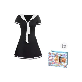 Gentle Welcome Short Sleeved Dress Women's Black