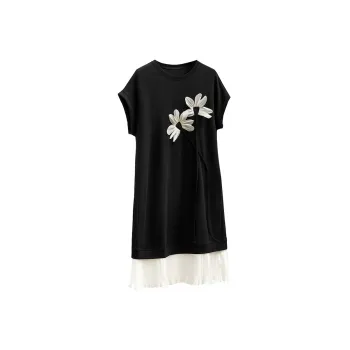 TOUCH Short Sleeved Dresses Women's Black