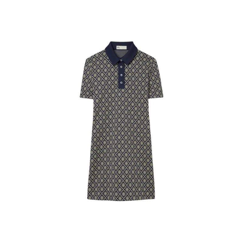 TORY BURCH T-Monogram Polo Dress-0