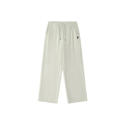 FILA FUSION Knitted Sports Pants Women's Turbulent Gray