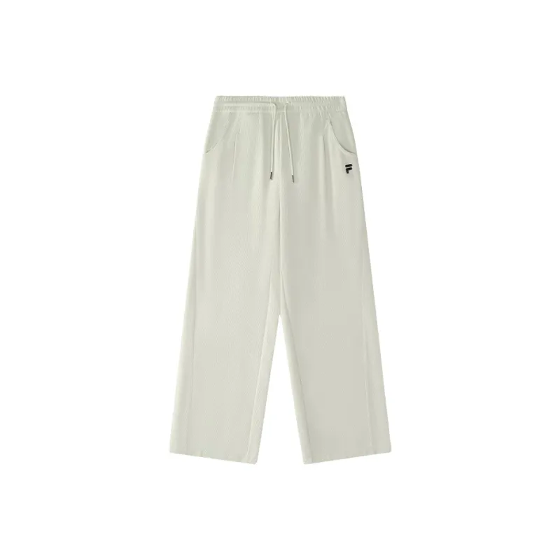 FILA FUSION Knitted Sports Pants Women's Turbulent Gray-0