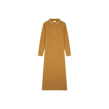 Maison Kitsune FW24 Long-Sleeved Dresses Women's Toad Beige