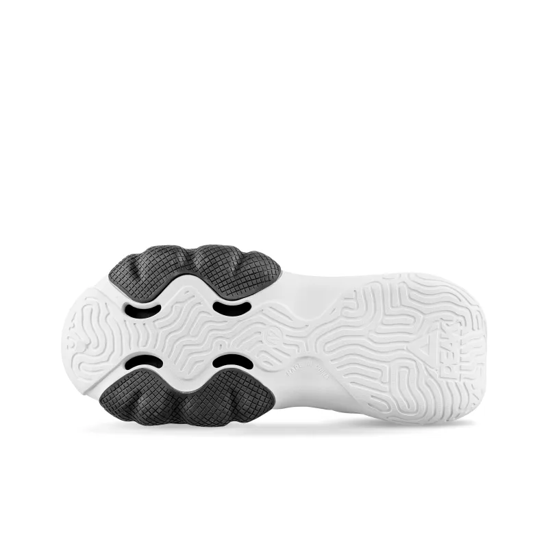PEAK Pole Hole Shoes Clogs Men's All White Black-5