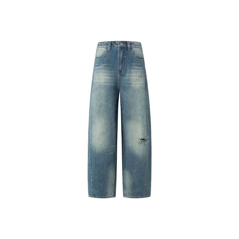 Wen Shan Jeans Women's Vintage Blue-4