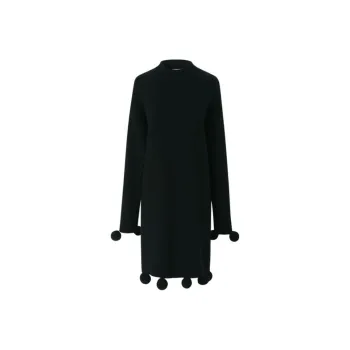 III VIVINIKO Long Sleeved Dress Women's Black