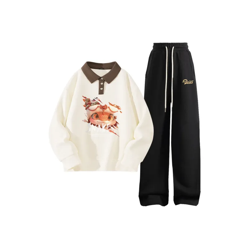 MINISO Sweatshirt Sets Women's-6
