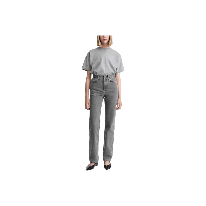 TOTEME Classic Cut Straight leg Jeans-0