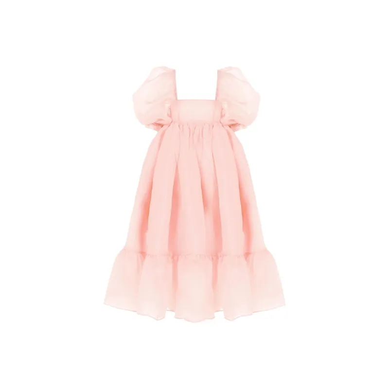 Selkie Short-Sleeved Dresses Women's Pink-0