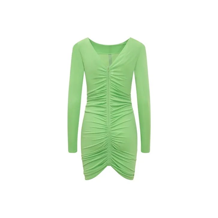 GIVENCHY SS23 Long-Sleeved Dresses Women's Green-0