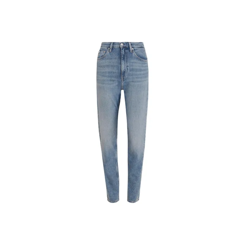 CALVIN KLEIN Jeans Europe Version Women's Light Blue-0