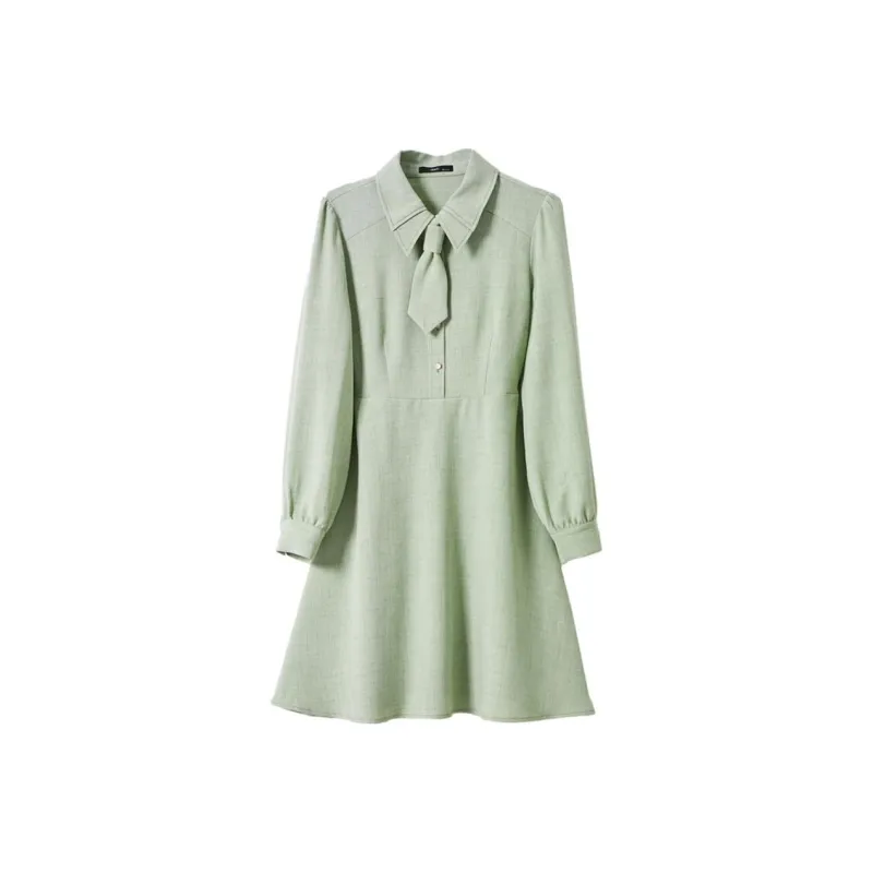 Dme Long Sleeved Dresses Women's Green-0