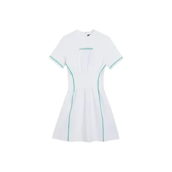 J.Lindeberg Krystal Dress Short Sleeved Dress Women's White