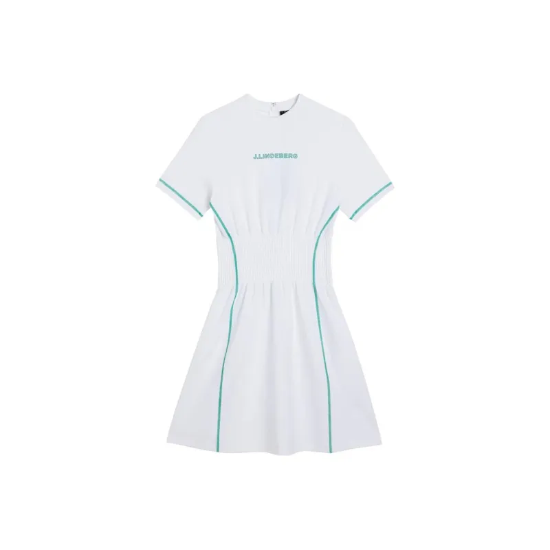 J.Lindeberg Krystal Dress Short Sleeved Dress Women's White-0