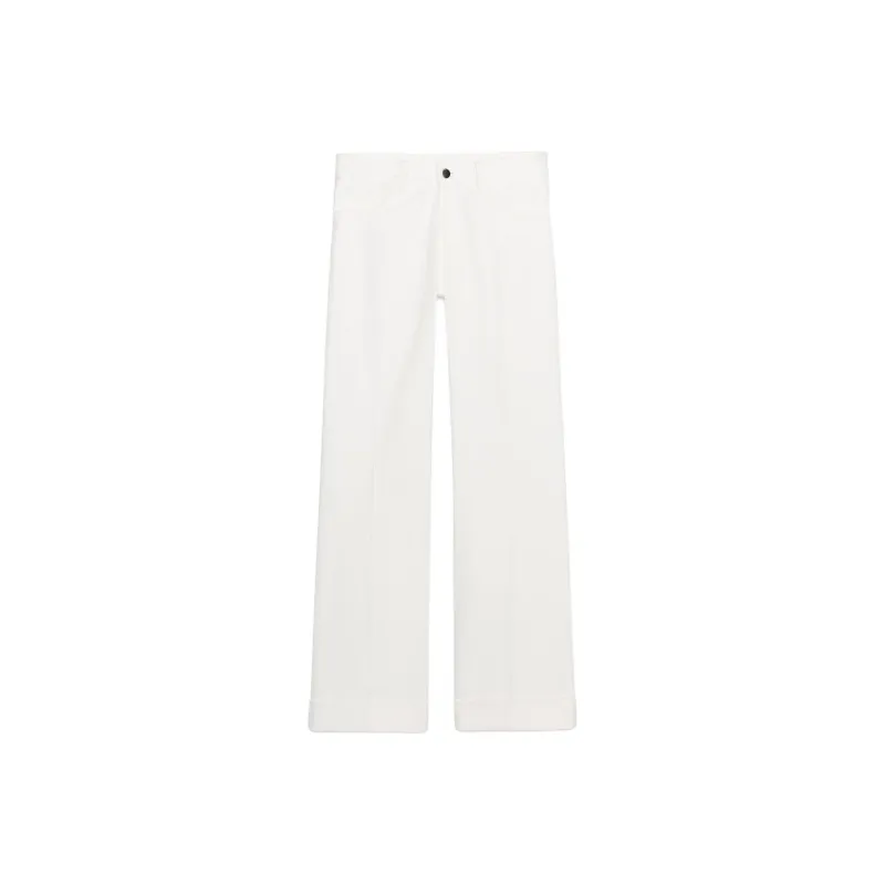ZARA ZW Series Jeans Women's White-0