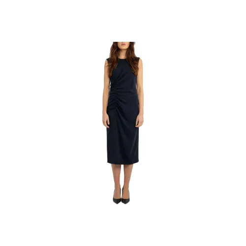 MaxMara Studio Asymmetric Front Slit Midi Dress