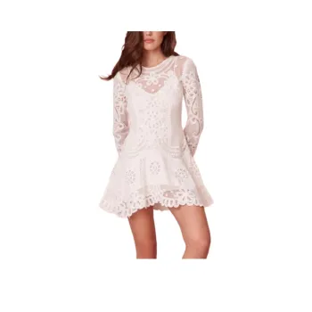 LOVESHACKFANCY Long-Sleeved Dresses Women's White