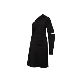 HUGO BOSS Long Sleeved Dresses Women's Black