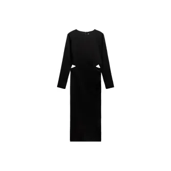 ZARA Long Sleeved Dresses Women's Black