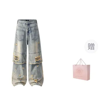ZAZN Jeans Women's Distressed Color