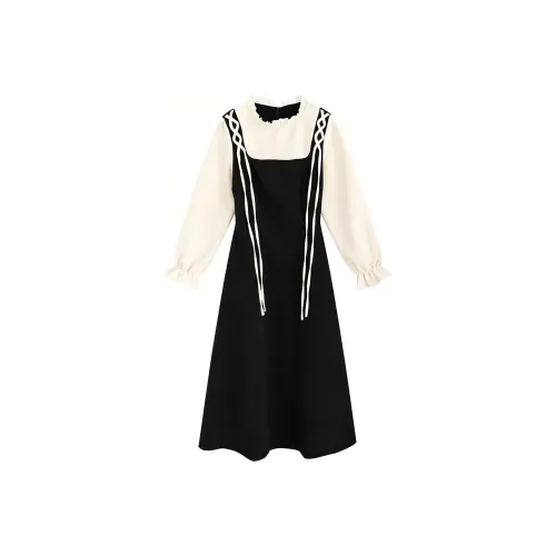 AFGGD Long Sleeved Dresses Women's