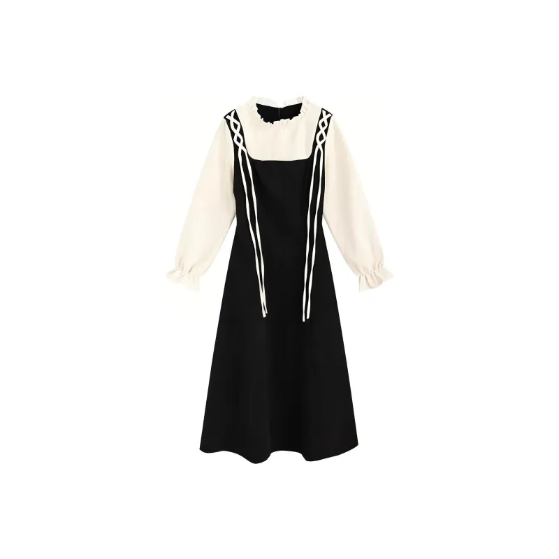 AFGGD Long-Sleeved Dresses Women's-0